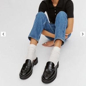 Reformation Angie Loafer Mule